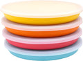 WeeSprout Bamboo Plates with Silicone Lids, Kid-Sized Dinnerware, Leftovers & by WeeSprout
