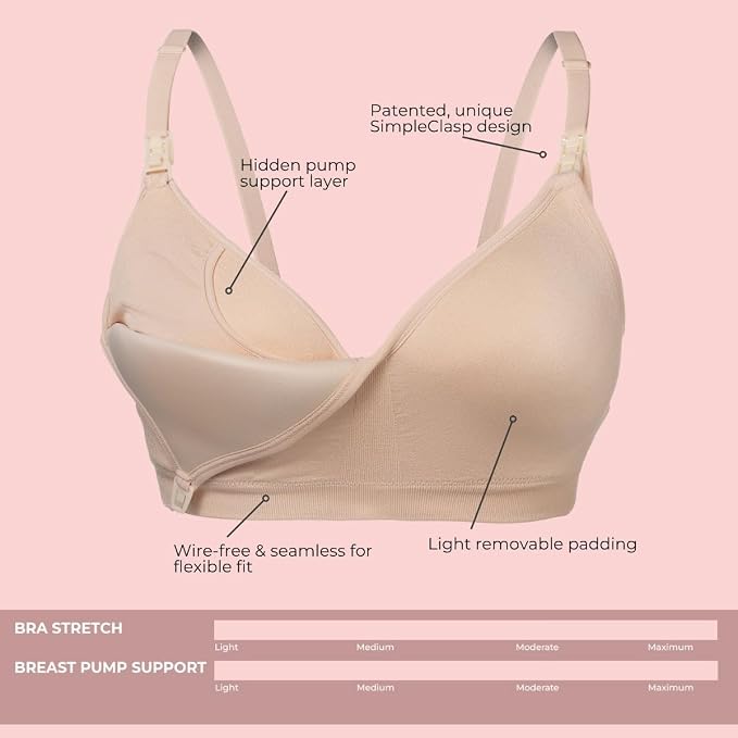 Supermom Hands Free Pumping and Nursing Bra - Image 3