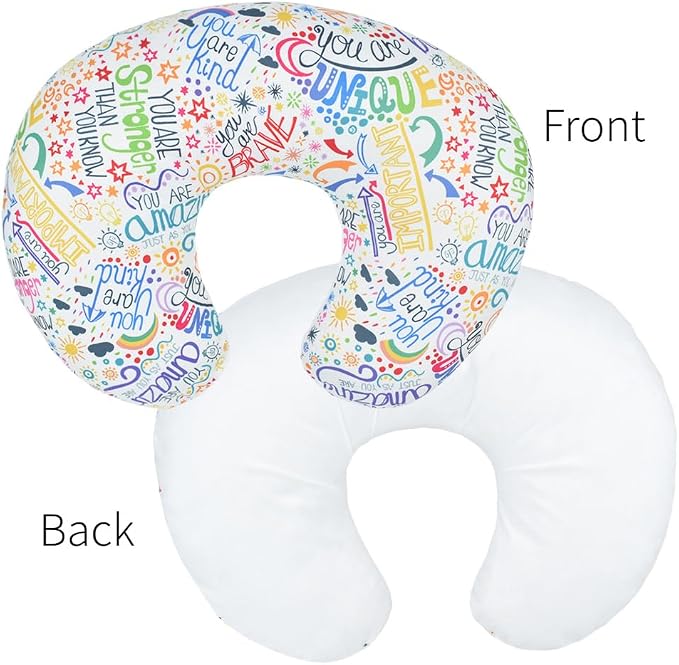 Boyoung Stretchy Nursing Pillow Covers Ultra Soft Slipcovers - Image 3