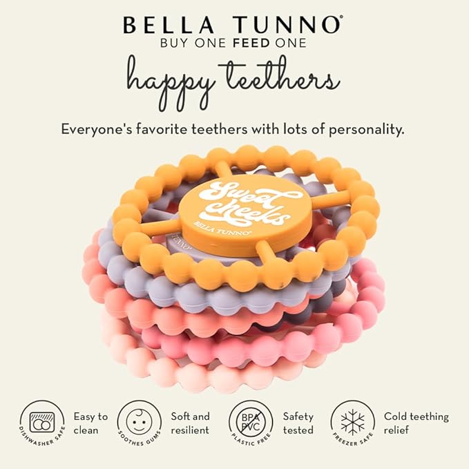 Baby Teether by Bella Tunno, 6-12 Months, Baby Toys, Teething Relief, Hello - Image 2
