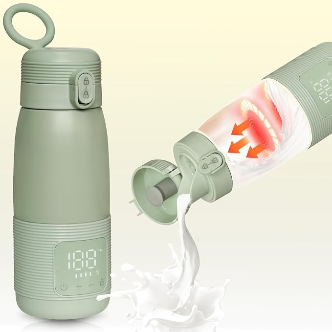 Portable Bottle Warmer 17oz Large Capacity by CUXFLS