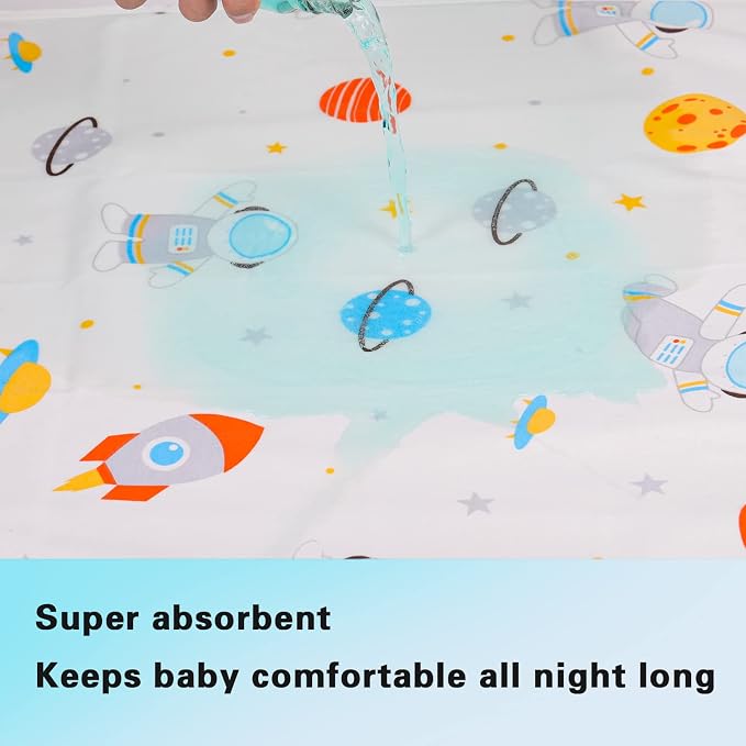 Baby Changing Pad Changing Table Pads Waterproof Large Size 37.5x27.5 Inch - Image 3