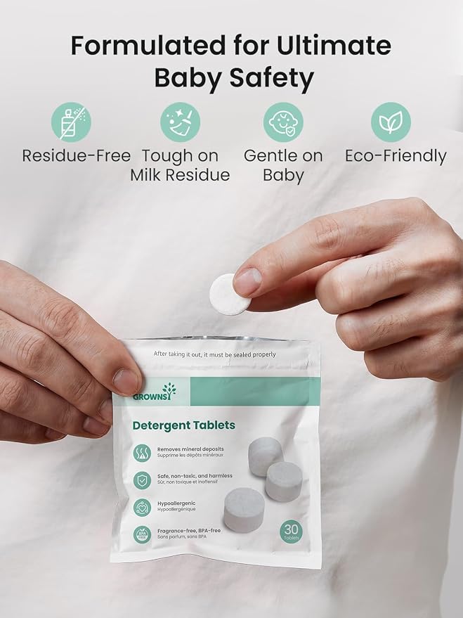 GROWNSY Washing Detergent Tablets 200PCS - Image 4