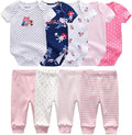 Baby Layette Set Baby Boys' 9-Piece Bodysuits Pants Set Toddler Girl Boy Unisex by Kiddiezoom