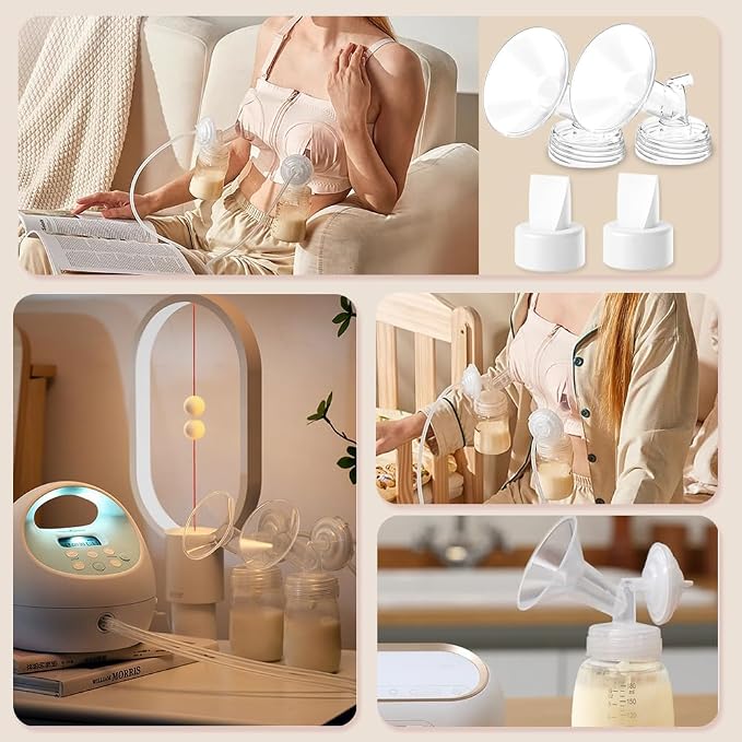 4pack Breast Pump Parts, for Spectra S2 S1 9 Plus Parts, Replace to Spectra - Image 7