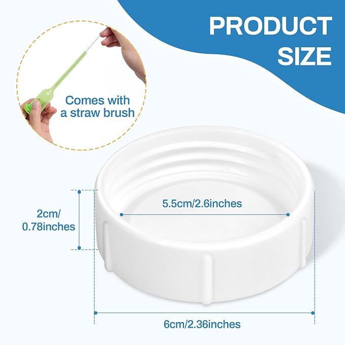 Travel Bottle Caps for Dr Brown Wide-Neck Storage/Travel Caps for Anti-Colic - Image 3