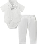 DISAUR Baby Boy Clothes Toddler Boy Outfits 4PCS Gentleman Dress by DISAUR