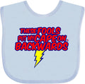 inktastic These Fools Put My Cape on Backwards ® Baby Bib by Inktastic
