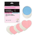 Bamboobies Nursing Pads, Ultra-Soft Velour, Washable & Leak-Proof, 6 Ultra-Thin by Bamboobies