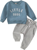 Toddler Baby Boy Clothes Solid Color Long Sleeve Crewneck Sweatshirt Top Casual by MABABY