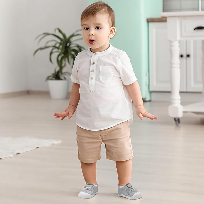 LeIsfIt Baby Shoes Girls Boys First Walking Shoes Infant Sneakers Crib Shoes - Image 6