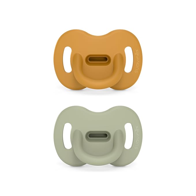 Color Essence SX PRO Silicone Baby Pacifier 2Pk, Made by Suavinex