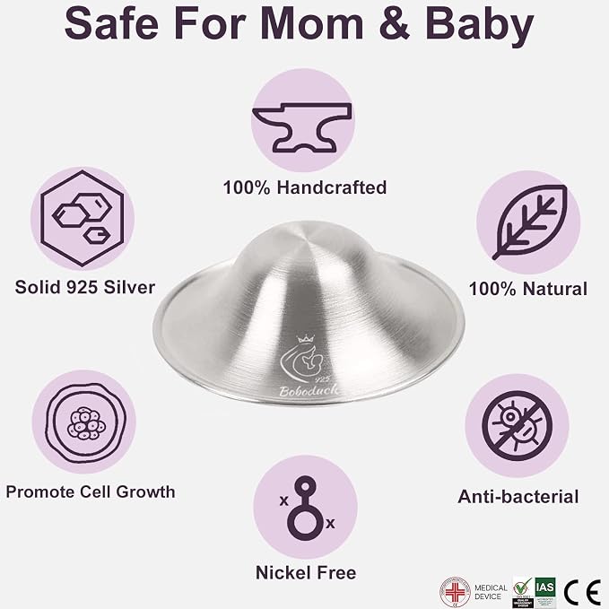 Boboduck Nipple Shields for Nursing Newborn - Image 4