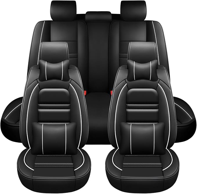 Car Seat Covers for Chevy Traverse 2009-2025 | 5-Seats Seat Covers, Waterproof by PACKMACH