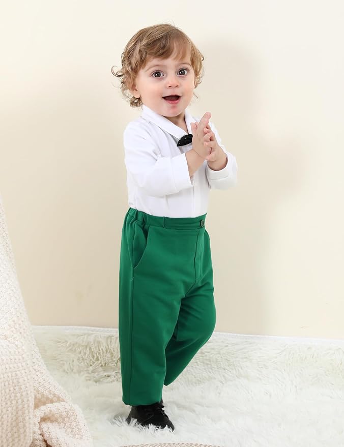 A&J DESIGN Baby Boy Suits Clothes Infant Toddler Formal Gentleman Outfits - Image 3