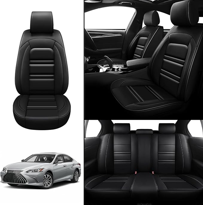 Seat Covers for Lexus Car es350 2007-2024 | 5-Seats Leather Seat Covers - Image 2