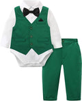 A&J DESIGN Baby Boy Suits Clothes Infant Toddler Formal Gentleman Outfits by AJDESIGN