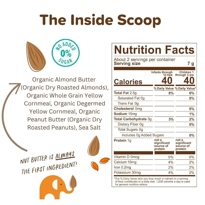 Puffworks Baby Organic Almond Butter Puffs, - Image 6