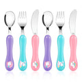 Lehoo Castle 6 Pieces Toddler Utensils, Kids Silverware by LehooCastle