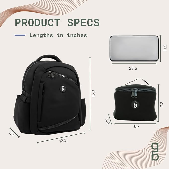 Gear Baby Breast Pump & Diaper bag Compatible - Image 4