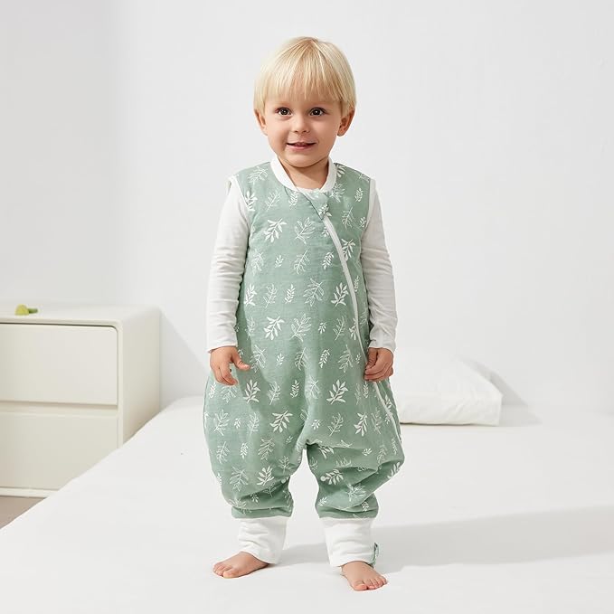 Duomiaomiao 1.5 TOG Toddler Sleep Sack 36-48 Months 100% Cotton Four Season - Image 3