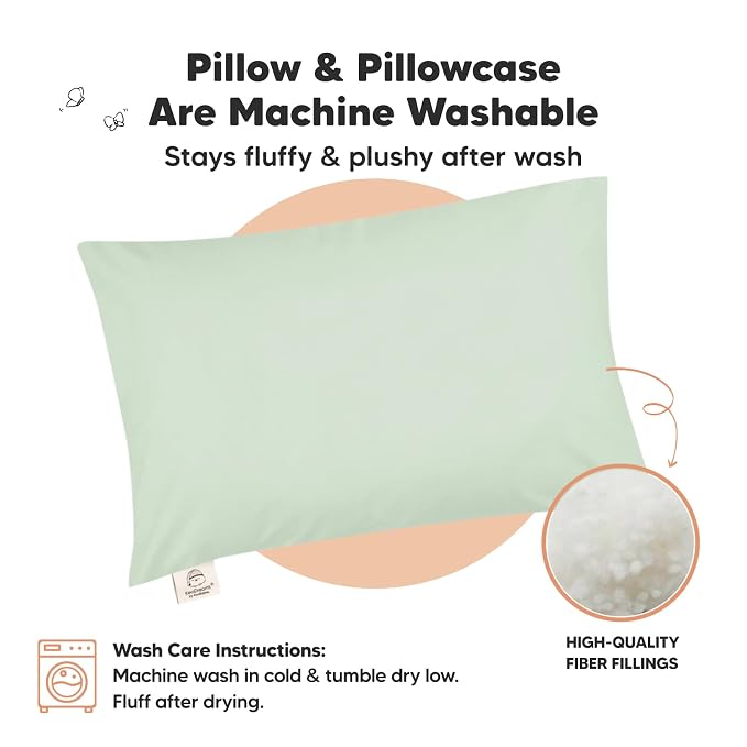 Toddler Pillow with Pillowcase - Image 4
