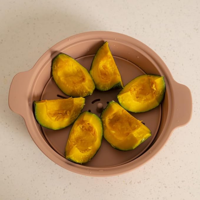 Microwave Silicone Steamer for Baby Food, Made In Korea, Oven & Dishwasher Safe - Image 6