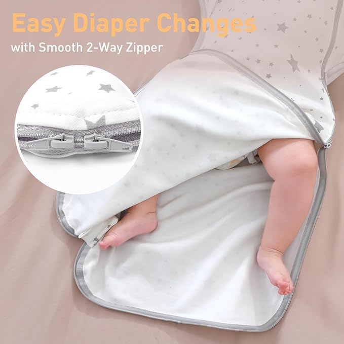 Baby Sleep Sack Swaddles for Newborn 0-3 Months, Arms Up Swaddle Blanket 2 - Image 5