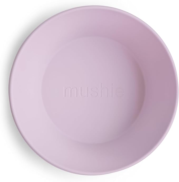mushie Round Dinnerware Bowls for Kids | Made in Denmark - Image 2