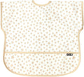 Short Sleeve Waterproof Bib for Toddlers – Feeding Apron for Mealtime, by Plie