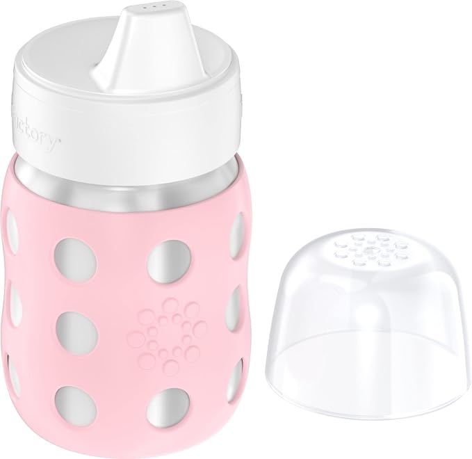 Lifefactory 8-Ounce Stainless-Steel Vacuum-Insulated Wide-Neck Baby Bottle - Image 3