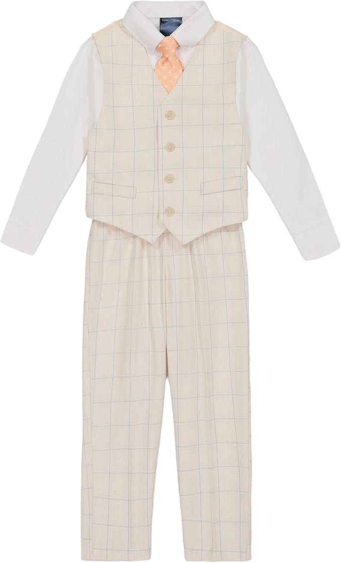 Nautica Boys' 4-Piece Formal Suit Set by Nautica