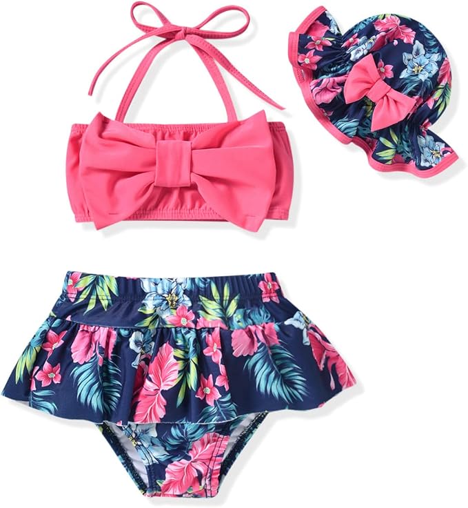 Aalizzwell Baby Girl 2-Piece Bikini Swimsuit by Aalizzwell