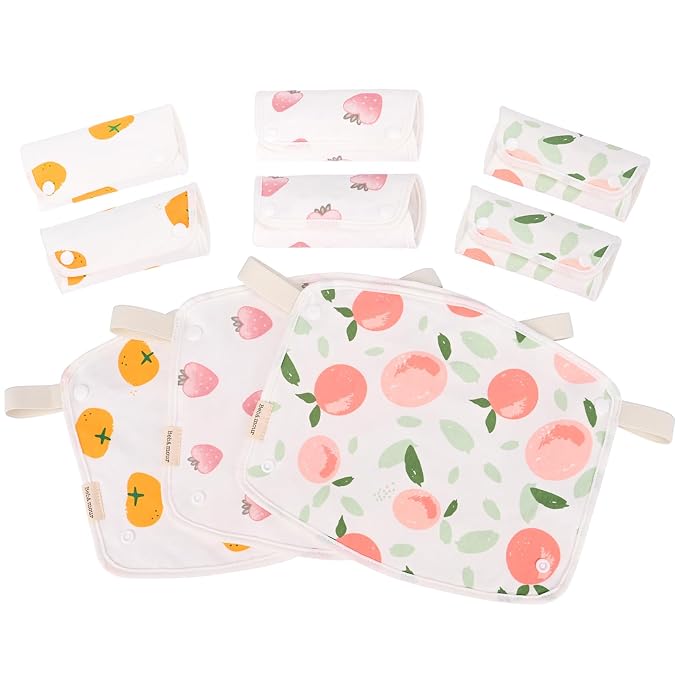 Bebamour Drool and Teething Reversible Cotton Pad - Image 8