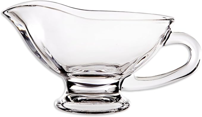 Fox Run Glass Gravy Boat, 9 oz, 270 ml Large Gravy Serving Dish - Image 6