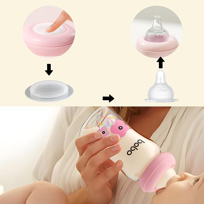 YOHKOH Glass Breast Milk Storage Bottles - Image 3