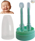 Baby Tooth Brush, Infant Toothbrush 6 to 12 Months, Silicone Toothbrush by FOREVIVE