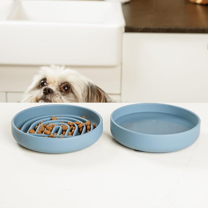Should We Go? Slow Feeder for Dogs & Cats, The Slowdown Bowl Silicone Slow - Image 5