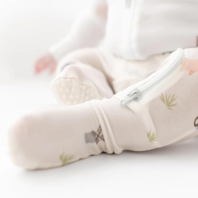 Bamboo Little Soft Baby Footie Pajamas, Baby Clothes, Newborn Sleepers - Image 7