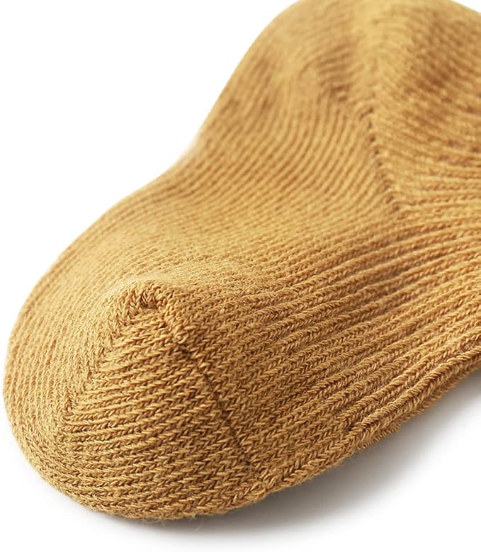 Toddler Socks Unisex Baby Baby Crew Cotton Cuff Socks - Image 5