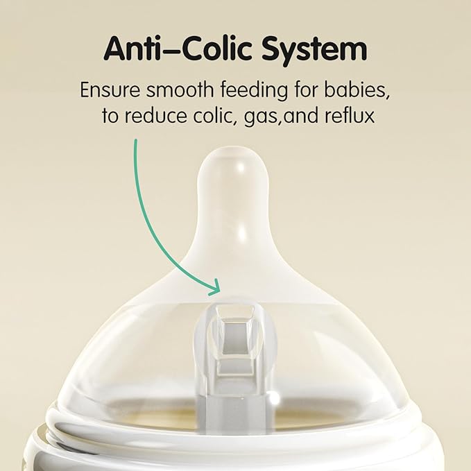 Natural Flow Baby Bottle Silicone Nipple, Extra Slow Flow, 0+ Months - Image 5
