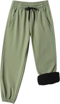Toddler Fleece Lined Warm Joggers by XiaoLongRen