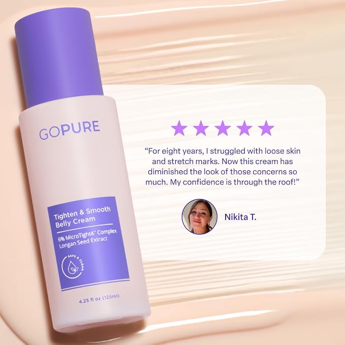 goPure Firming Belly Cream - Image 7