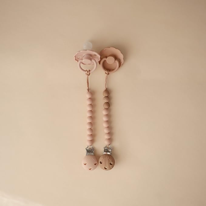 mushie 100% Silicone Baby Pacifier Clip BPA Free | Eva - Image 2