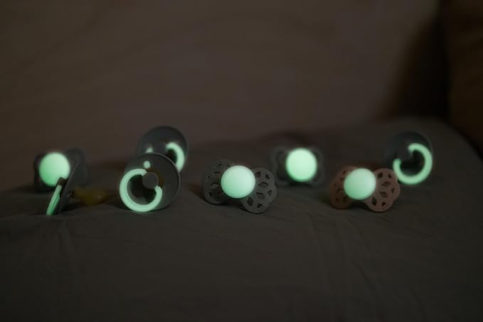 BIBS Pacifiers Colour Collection | Natural Rubber Baby Pacifier | Set of 2 - Image 5