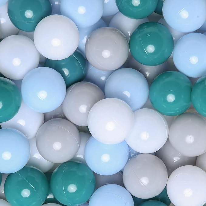 GOGOSO Ball Pits Balls for Toddlers Pack of 50 100 200 Plastics Shape Ball by GOGOSO