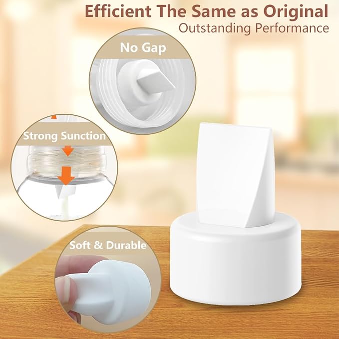 4pack Breast Pump Parts, for Spectra S2 S1 9 Plus Parts, Replace to Spectra - Image 8