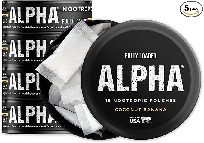Fully Loaded Alpha Nootropic Pouches by FullyLoadedChew