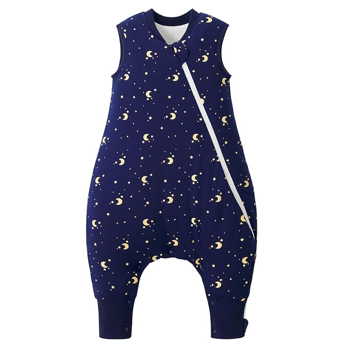 Duomiaomiao 2.5 TOG Toddler Sleep Sack 6-12 Months 100% Cotton Winter Side Open by DuoMiaoMiao