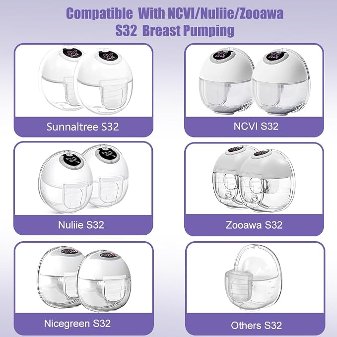 One Full Set S32 Breast Pump Parts - Image 2